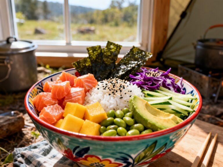 Poké hawaïen au saumon — recette d'EXPERTS depuis 2001 — campingcaravaning.ca