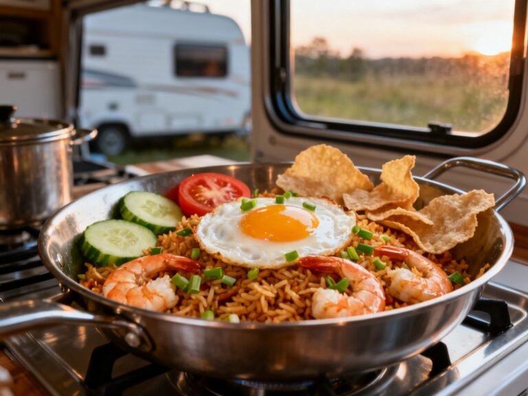 Nasi goreng indonésien en VR — TOP recette asiatique d'experts depuis 2001 — campingcaravaning.ca