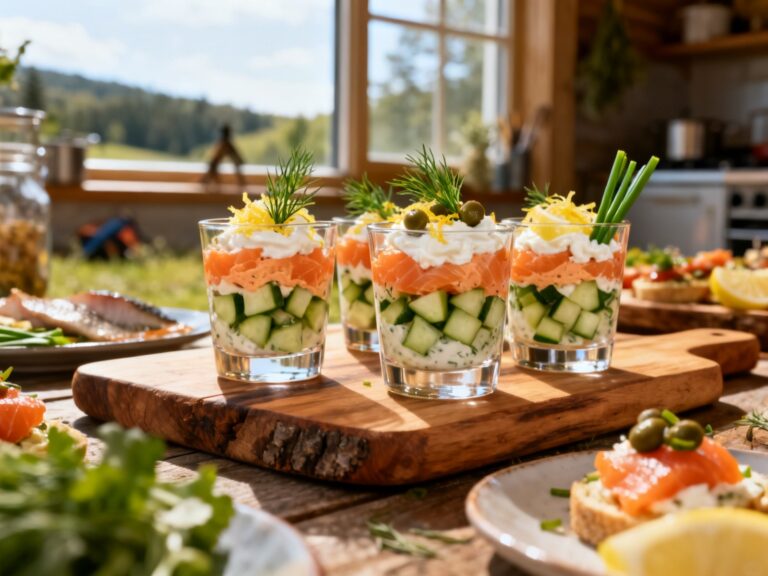 Verrines de saumon fumé à l'aneth — TOP entrée d'experts depuis 2001 — campingcaravaning.ca