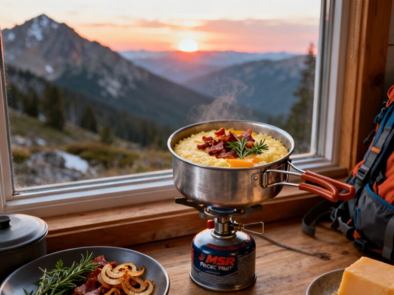 Polenta trek cheddar-bacon — INCONTOURNABLE plat d'experts depuis 2001 — campingcaravaning.ca