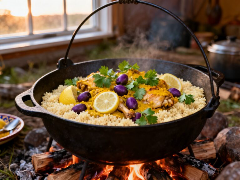 Tagine poulet aux citrons confits au Dutch oven — INCONTOURNABLE d'experts depuis 2001 — campingcaravaning.ca
