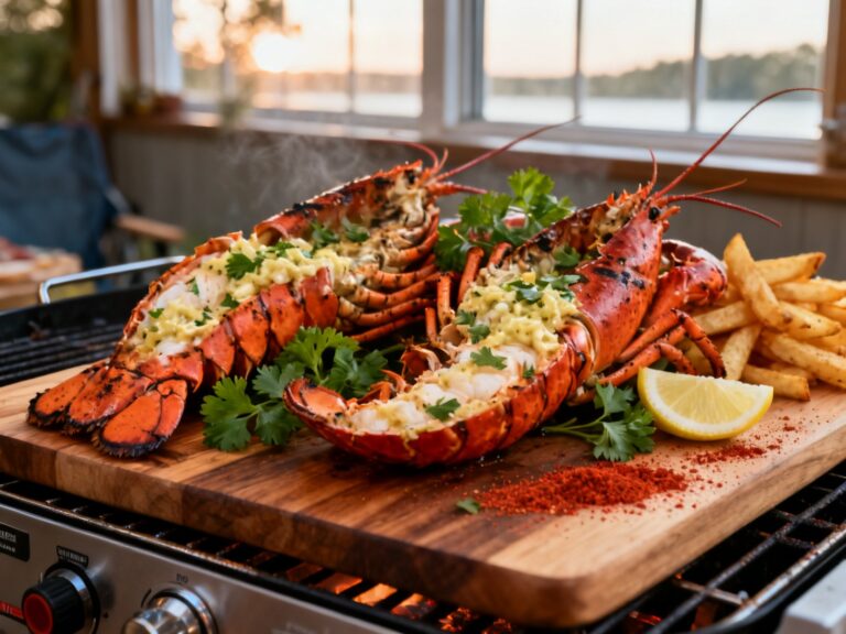Homard grillé beurre-citron au BBQ — MEILLEUR plat d'experts depuis 2001 — campingcaravaning.ca