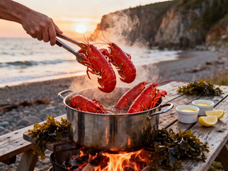 La MEILLEURE manière de faire cuire le homard en camping — guide d'experts depuis 2001 — recette campingcaravaning.ca
