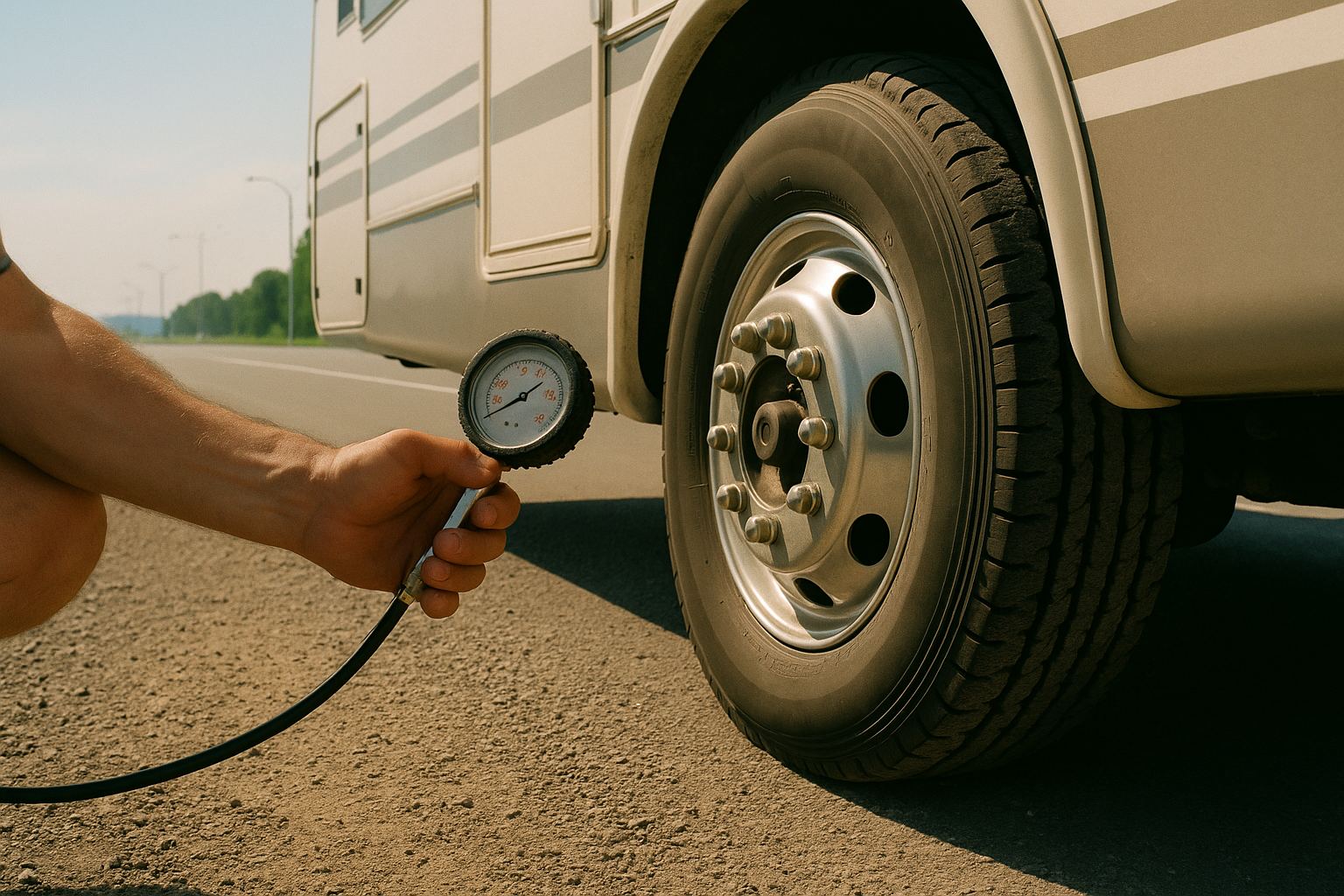 Pneus de VR en été : pression, usure et sécurité sur la route