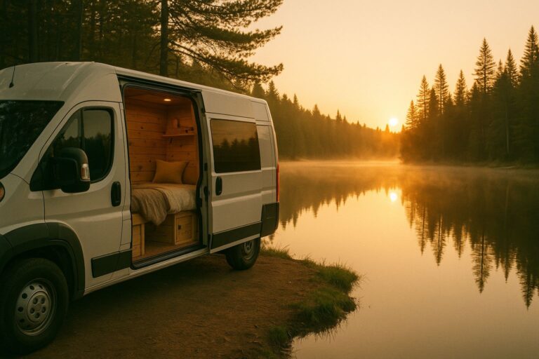Vanlife au Québec : convertir ta fourgonnette pour vivre sur la route